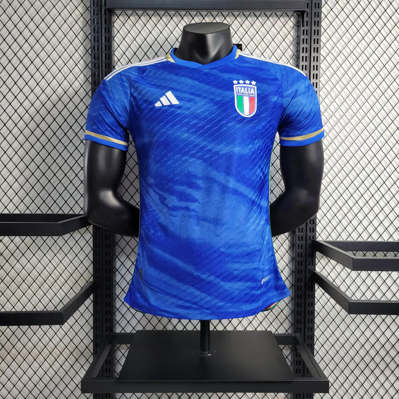 Camisa Itália I 23/24 - Azul - Puma - Masculino Jogador