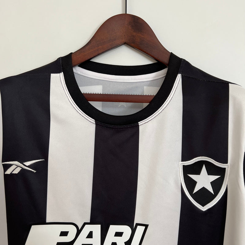 Camisa Botafogo I 24/25 Kappa - Branco e Preto