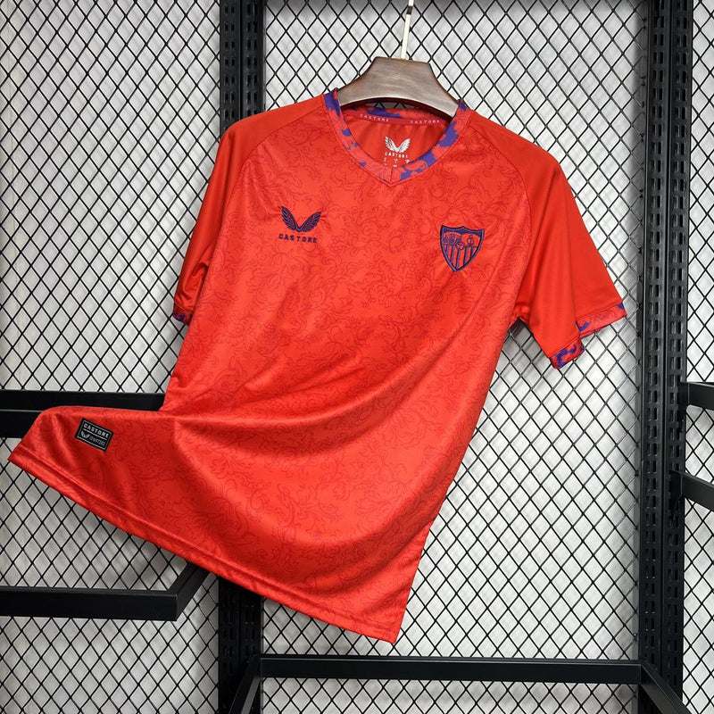 Camisa Sevilla II 24/25 - Castore - Vermelho