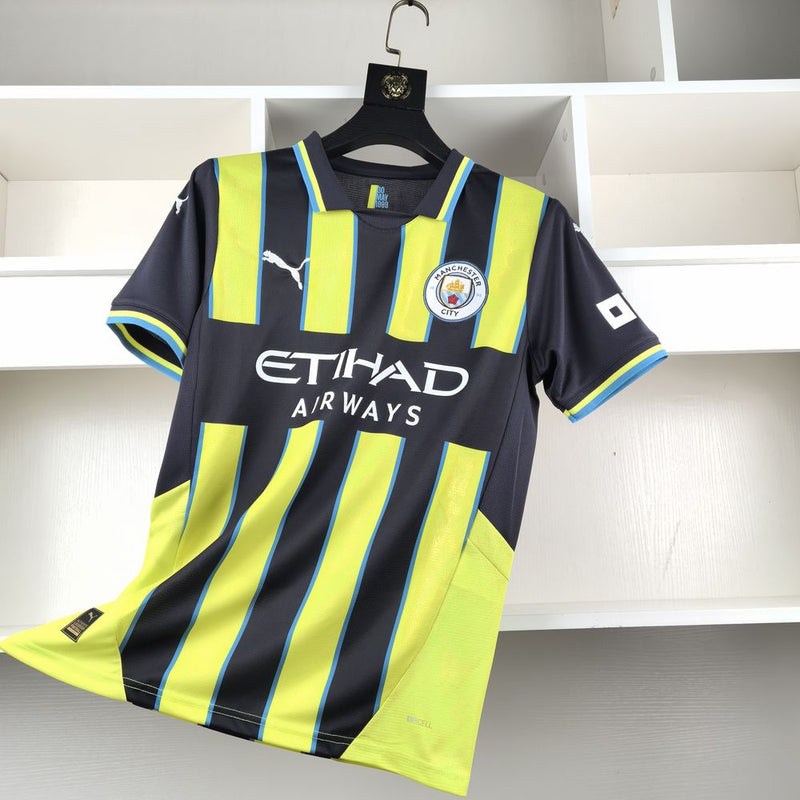 Camisa Manchester City Away 24/25 Puma - Amarelo