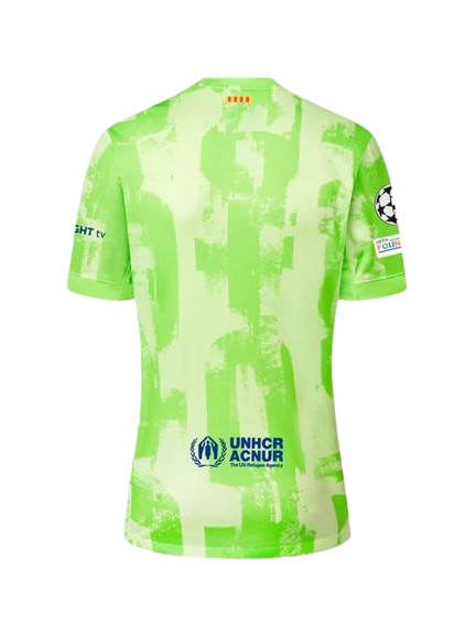 Camisa Barcelona III 24/25 - Nike - Verde Limão