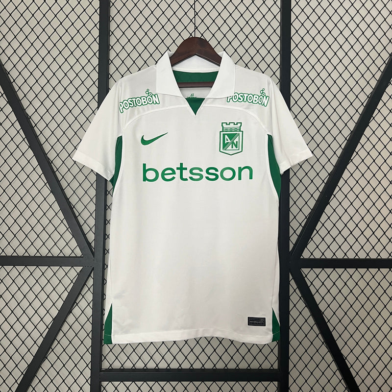 Atlético Nacional do Uruguai Away 24/25 - Branco com Verde