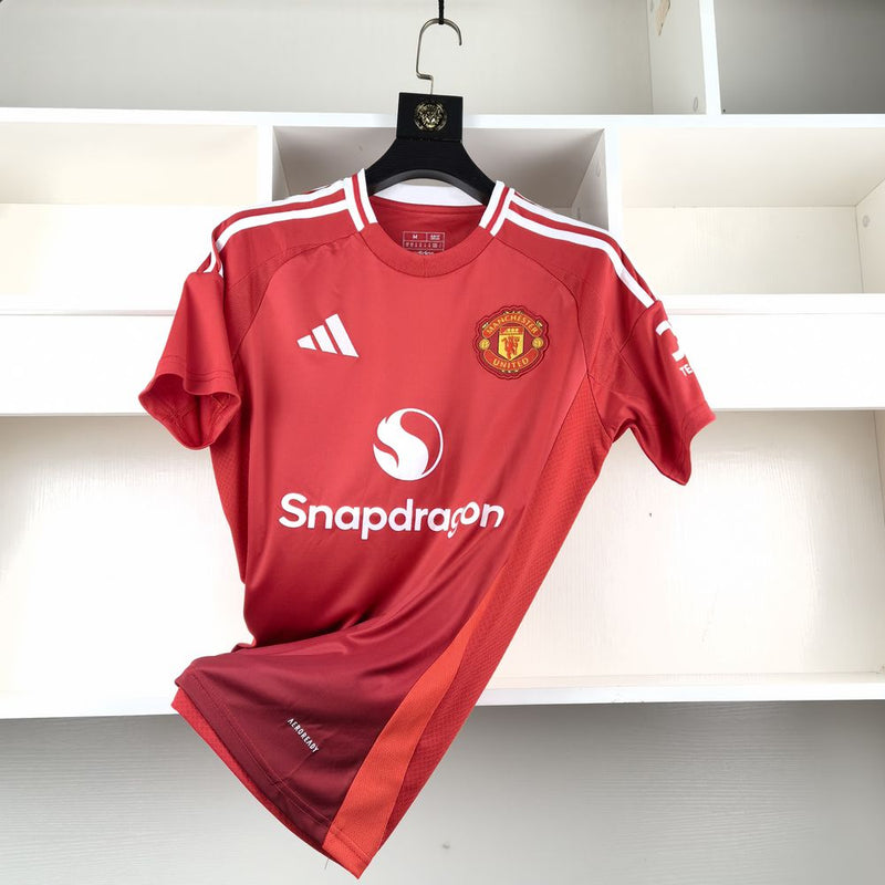 Camisa Manchester United I 24/25 Adidas - Vermelho