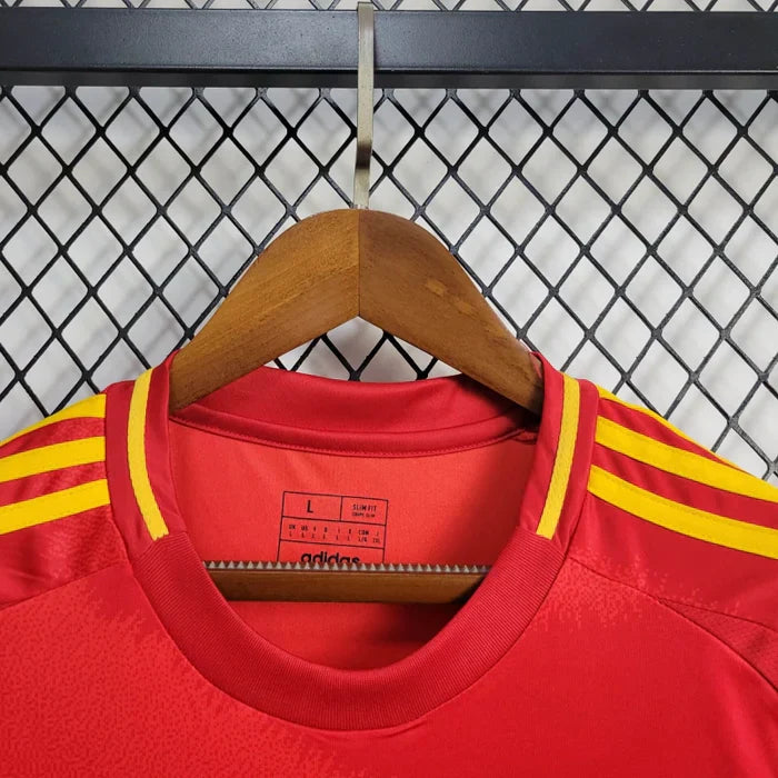 Camisa Espanha Home 24/25 - Adidas Torcedor Masculina - Lançamento