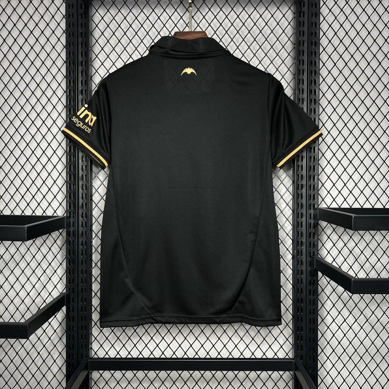 Camisa Valencia II 24/25 Puma - Preta com Dourado