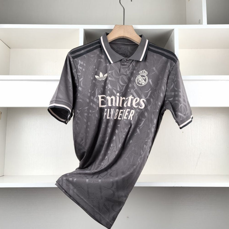 Camisa Real Madrid III 24/25 - Adidas - Cinza