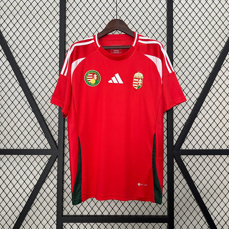 Camisa Hungria Home 24/25 - Adidas Torcedor Masculina Lançamento