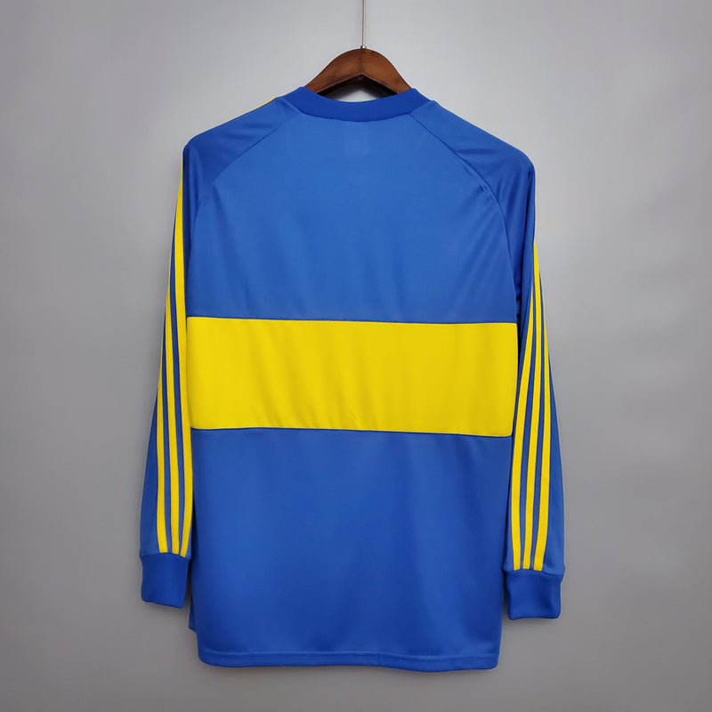 Camisa Manga Longa Boca Juniors 1981 Adidas - Azul