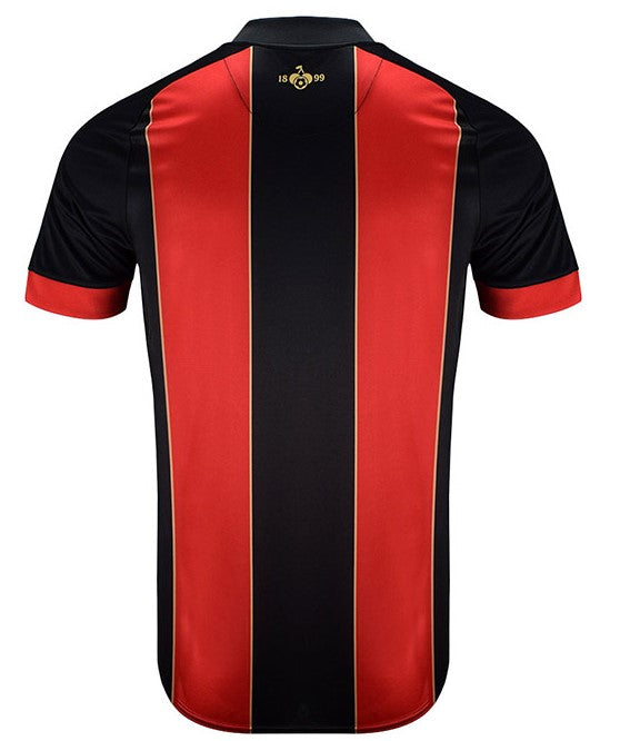 Camisa Bournemouth F.C I 24/25 - Umbro - Vermelho e preto