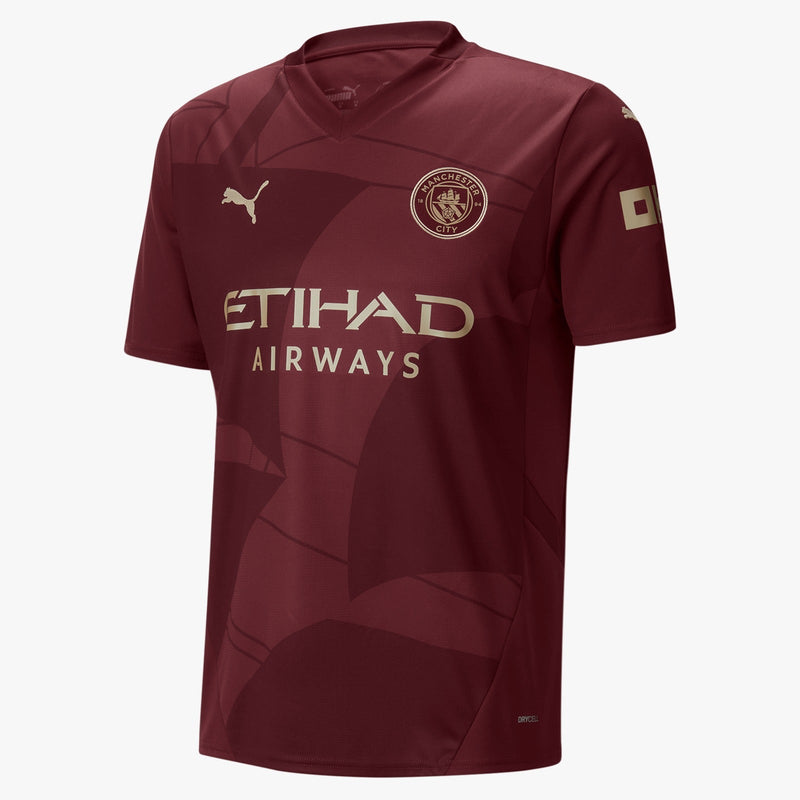 Camisa Manchester City Third 24/25 Puma - Vinho