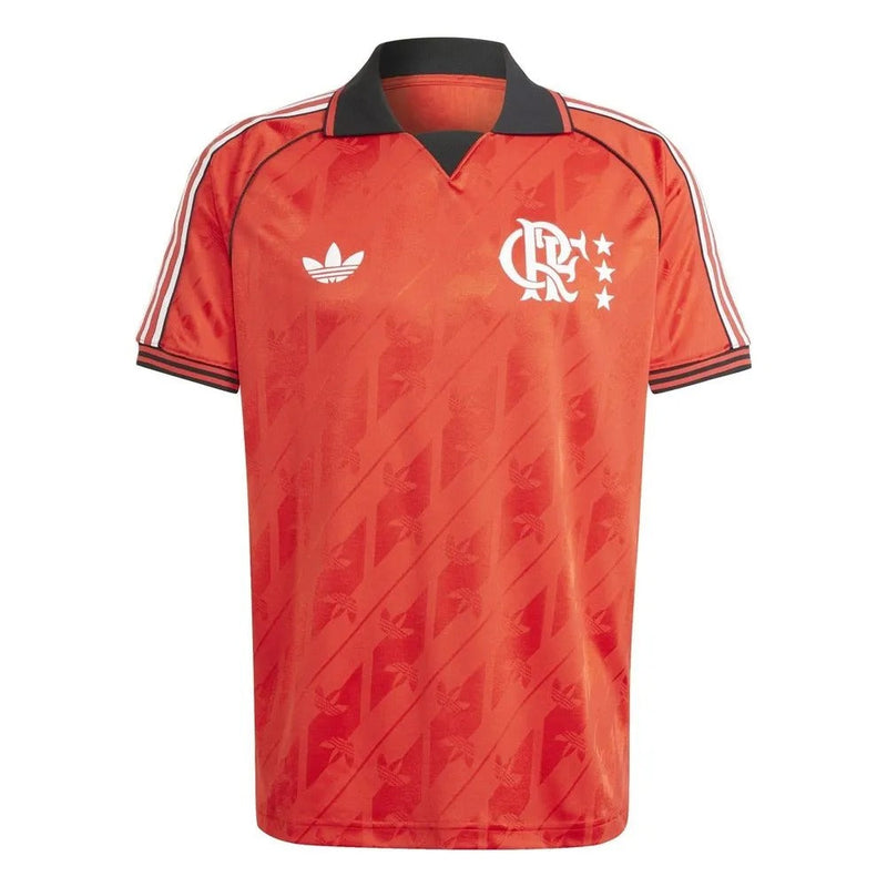 Camisa Flamengo Lifestyler 24/25 - Adidas - Vermelho