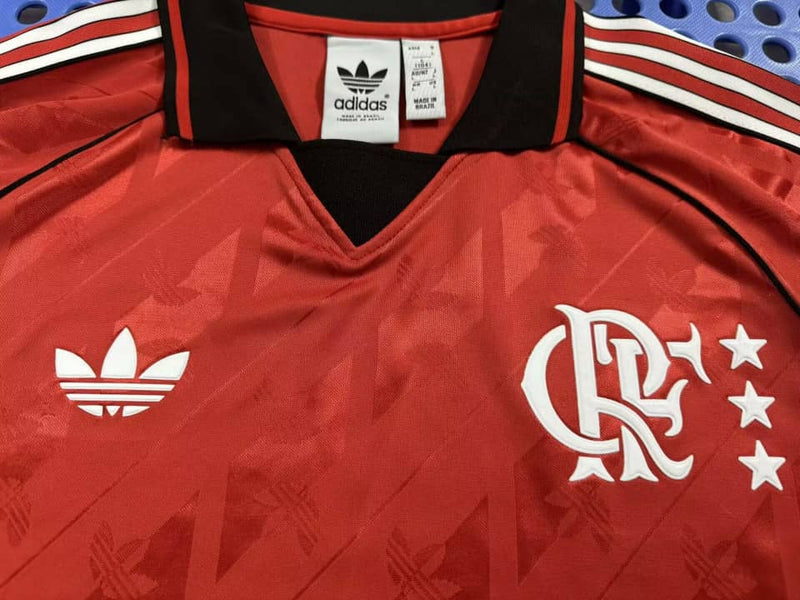 Camisa Flamengo Lifestyler 24/25 - Adidas - Vermelho