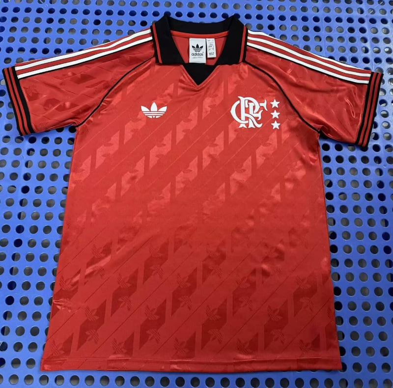 Camisa Flamengo Lifestyler 24/25 - Adidas - Vermelho