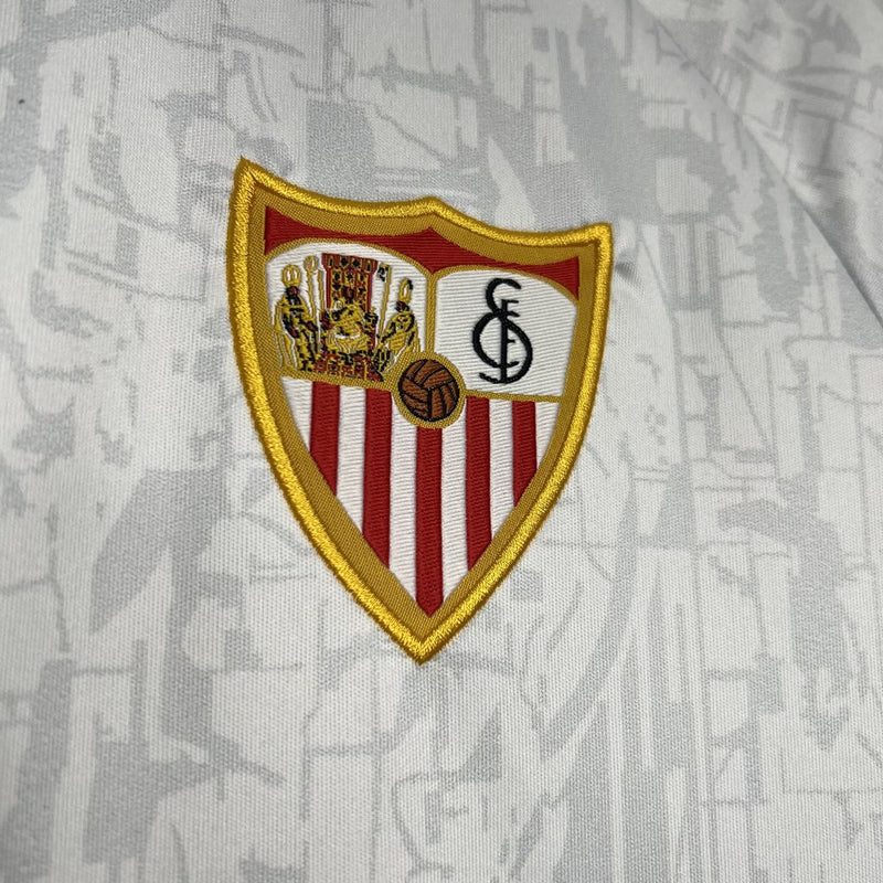 Camisa Sevilla I 24/25 - Castore - Branco