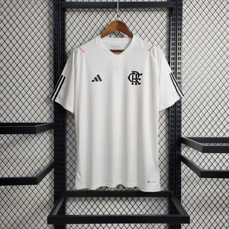 Camisa Flamengo Treino Branca - Versão Torcedor