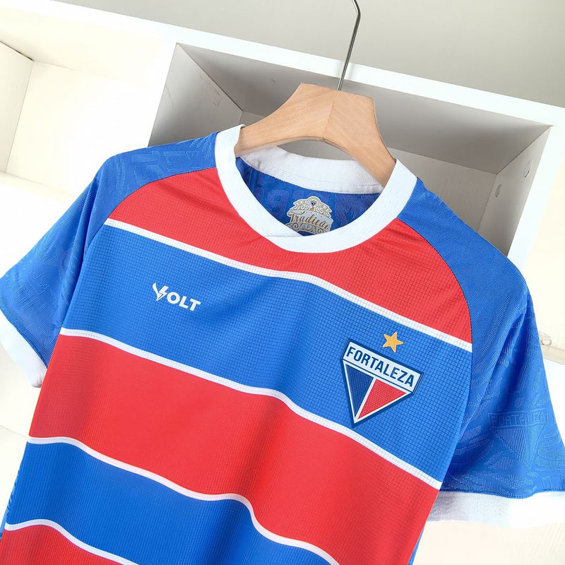 Camisa Fortaleza I 24/25 1918 Leão - Tradição tricolor