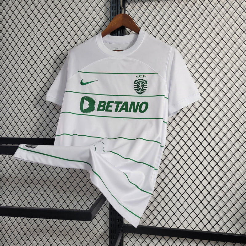 Camisa Sporting Away 24/25 - Torcedor Masculina Lançamento