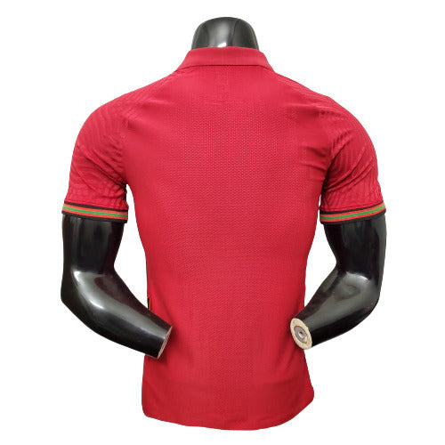 Camisa Portugal I 2021 - Vermelha - Nike - Masculino Jogador