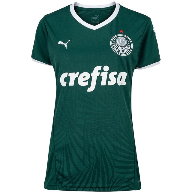 Camisa Feminina Palmeiras I 22/23 Puma - Verde