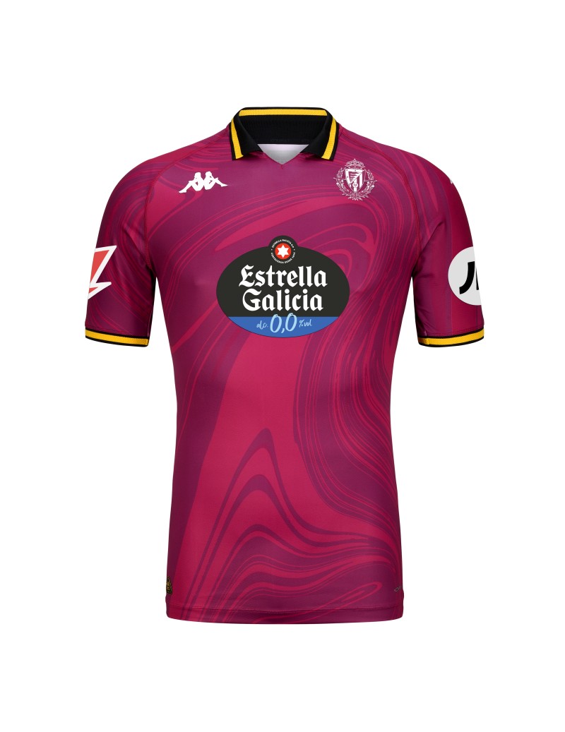 Camisa Real Valladolid III 24/25 - Kappa - Rosa