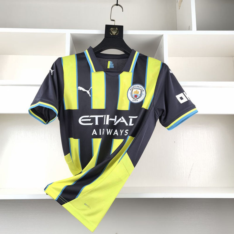 Camisa Manchester City Away 24/25 Puma - Amarelo