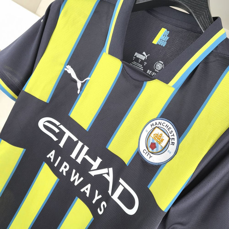 Camisa Manchester City Away 24/25 Puma - Amarelo