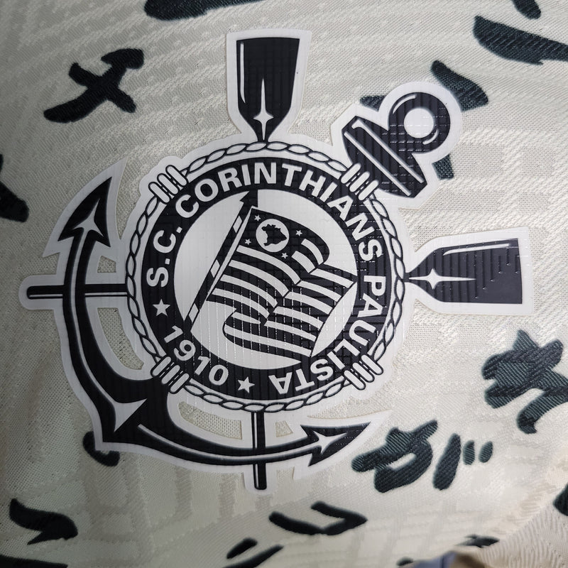 Camisa Corinthians Comemorativa Creme 22/23 - Creme - Nike - Masculino Jogador