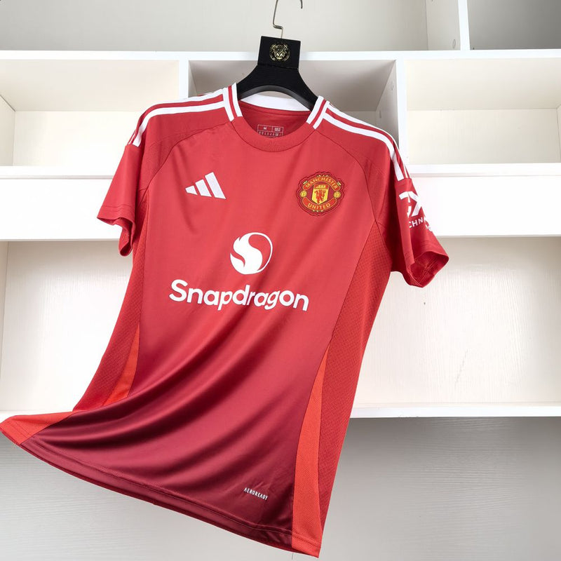 Camisa Manchester United I 24/25 Adidas - Vermelho