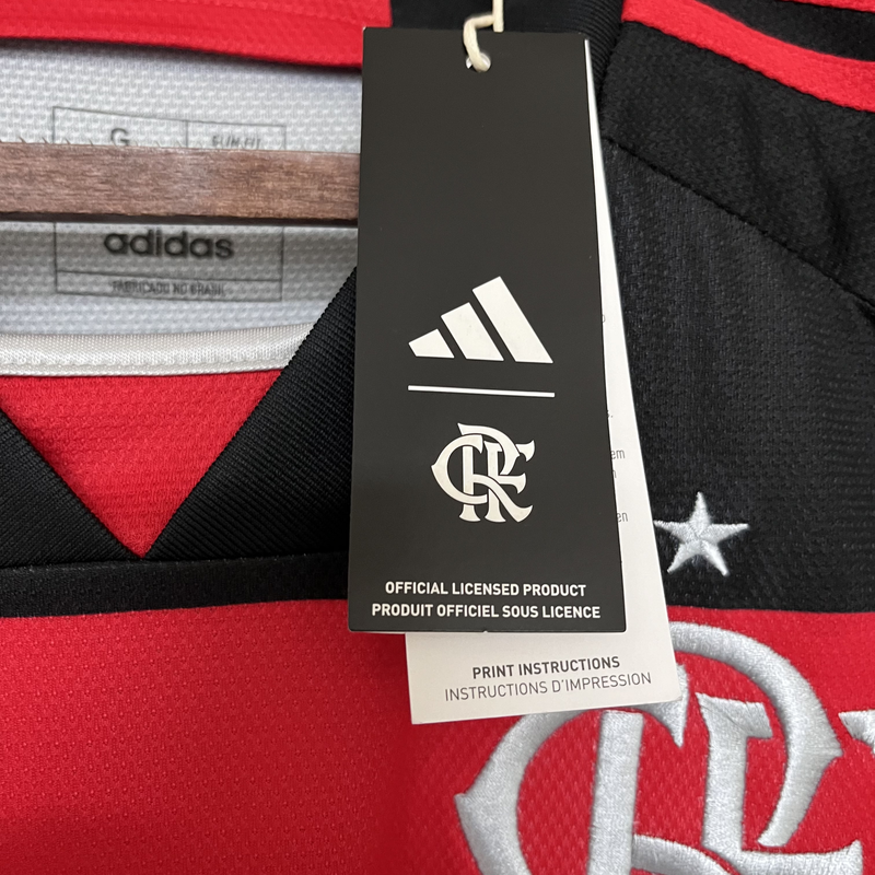 Camisa Flamengo Titular 24/25 - Versão Torcedor Lançamento