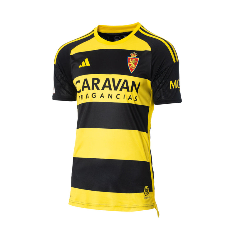 Camisa Real Zaragoza III 24/25 - Adidas - Preto e Amarelo